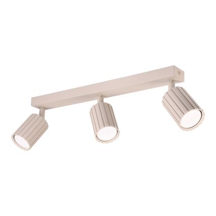 Brilagi - Точково осветително тяло CRISPINA 3xGU10/10W/230V бежово