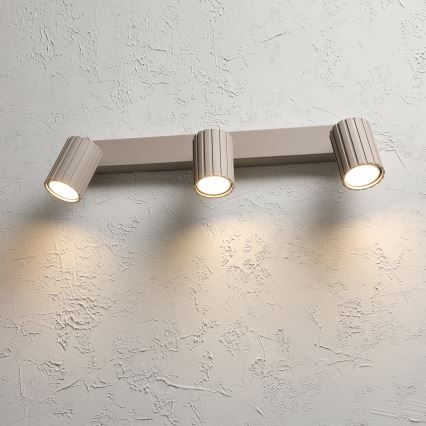 Brilagi - Точково осветително тяло CRISPINA 3xGU10/10W/230V бежово