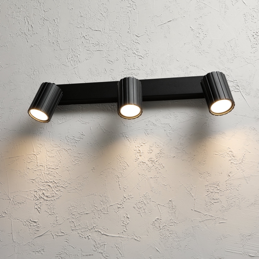 Brilagi - Точково осветително тяло CRISPINA 3xGU10/10W/230V черно