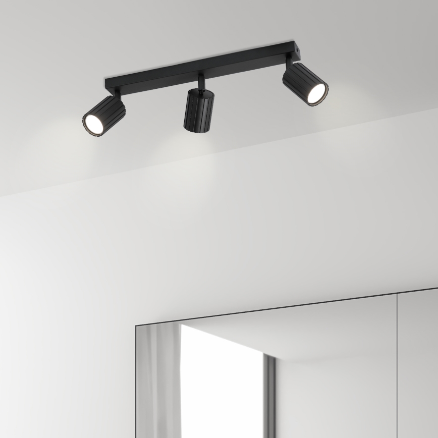 Brilagi - Точково осветително тяло CRISPINA 3xGU10/10W/230V черно