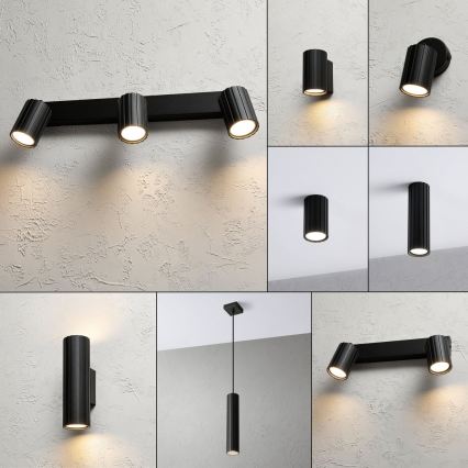 Brilagi - Точково осветително тяло CRISPINA 3xGU10/10W/230V черно