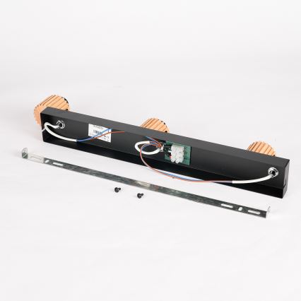 Brilagi - Точково осветително тяло HYGGE 3xE14/15W/230V черно/димно