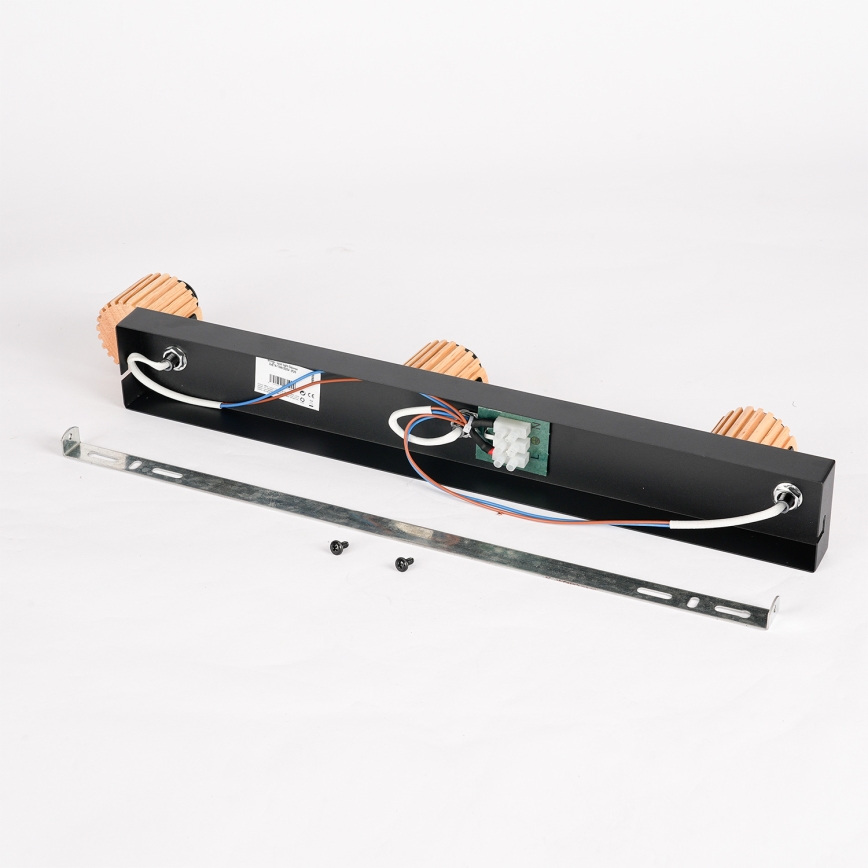 Brilagi - Точково осветително тяло HYGGE 3xE14/15W/230V черно/димно