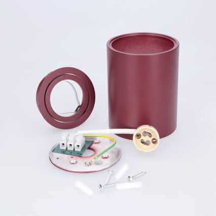 BRILAGI - Точково осветително тяло MIA 1xGU10/30W/230V 100x80 mm бордо