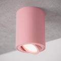 BRILAGI - Точково осветително тяло MIA 1xGU10/30W/230V 100x80 mm розово