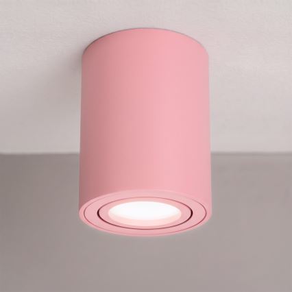 BRILAGI - Точково осветително тяло MIA 1xGU10/30W/230V 100x80 mm розово