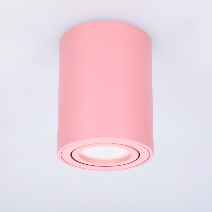 BRILAGI - Точково осветително тяло MIA 1xGU10/30W/230V 100x80 mm розово