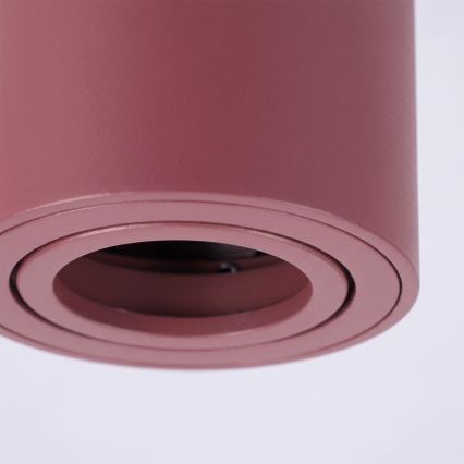 BRILAGI - Точково осветително тяло MIA 1xGU10/30W/230V 84x80 mm бордо