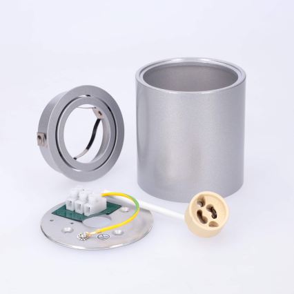 BRILAGI - Точково осветително тяло MIA 1xGU10/30W/230V 84x80 mm сребристо