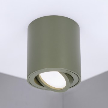 BRILAGI - Точково осветително тяло MIA 1xGU10/30W/230V 84x80 mm тъмно зелено