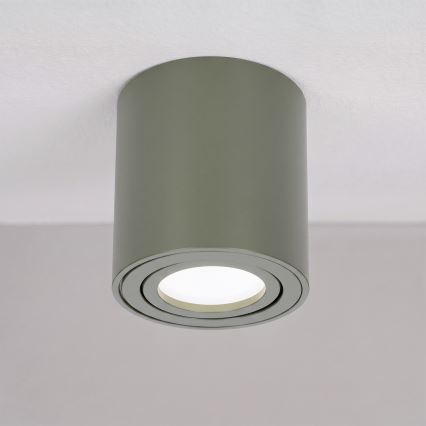 BRILAGI - Точково осветително тяло MIA 1xGU10/30W/230V 84x80 mm тъмно зелено