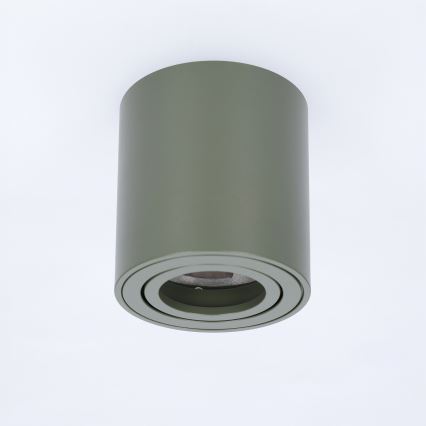 BRILAGI - Точково осветително тяло MIA 1xGU10/30W/230V 84x80 mm тъмно зелено