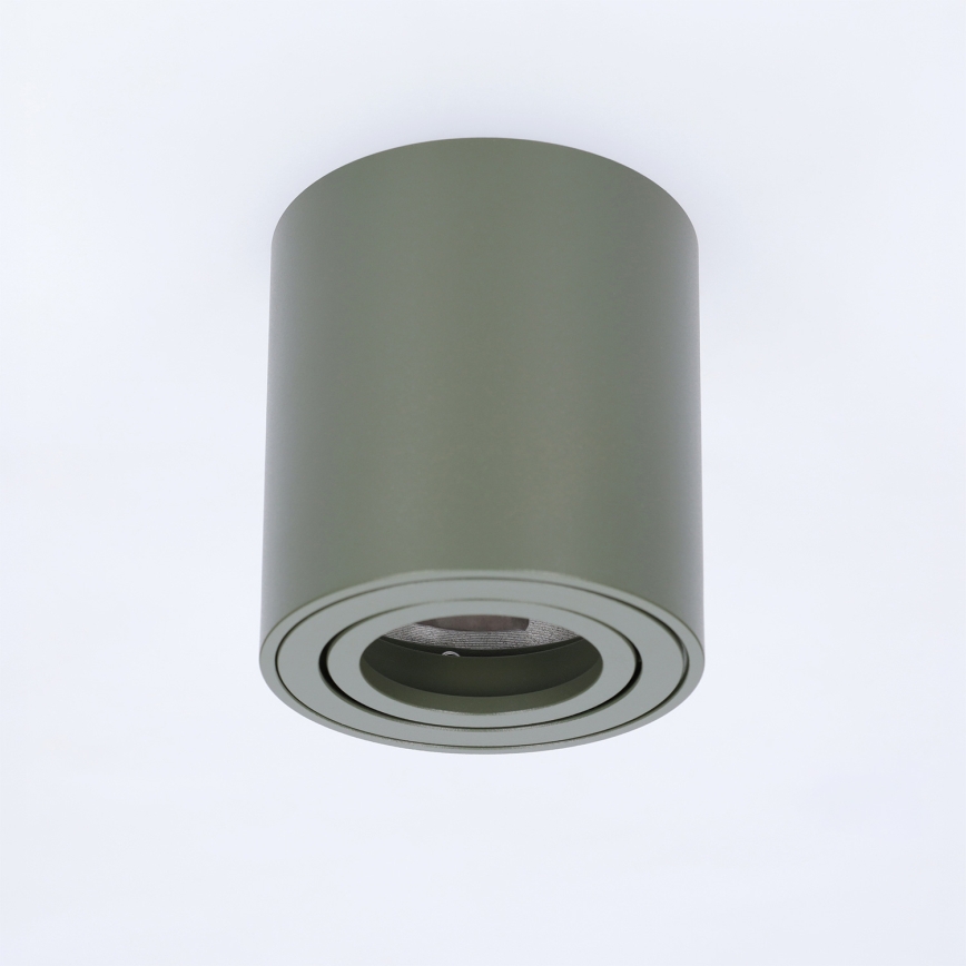 BRILAGI - Точково осветително тяло MIA 1xGU10/30W/230V 84x80 mm тъмно зелено