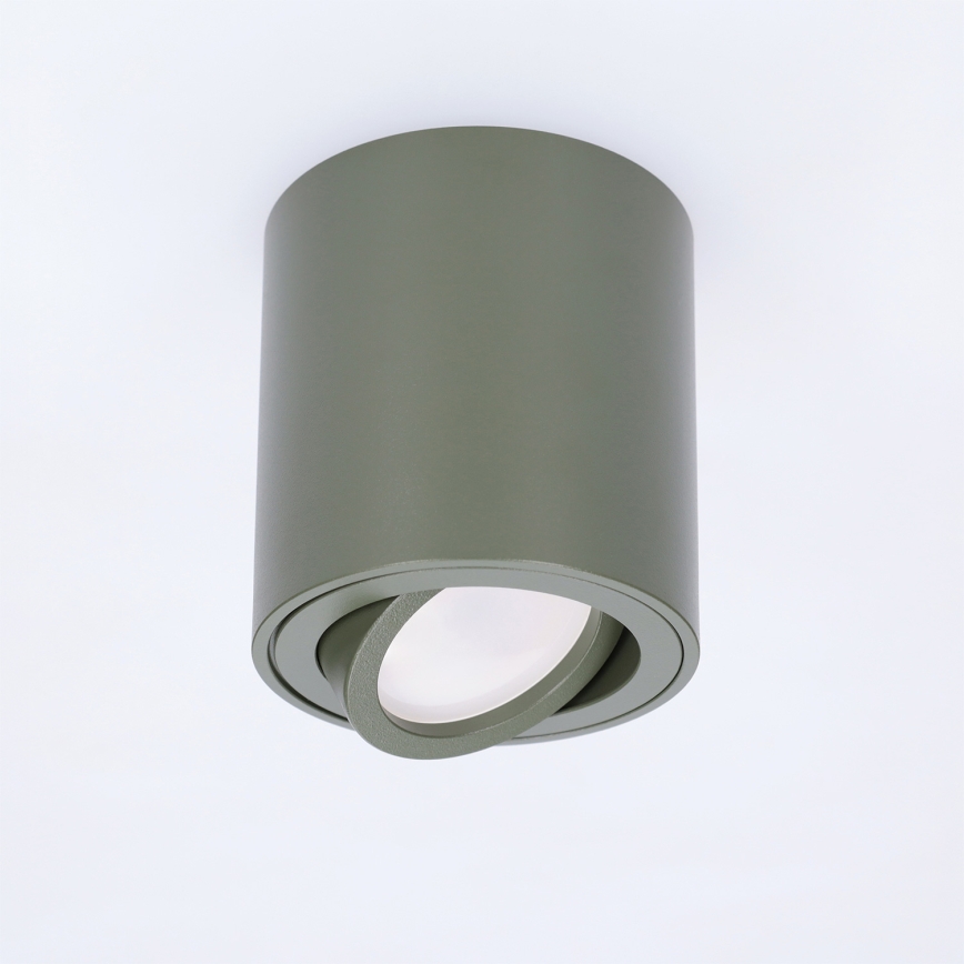 BRILAGI - Точково осветително тяло MIA 1xGU10/30W/230V 84x80 mm тъмно зелено