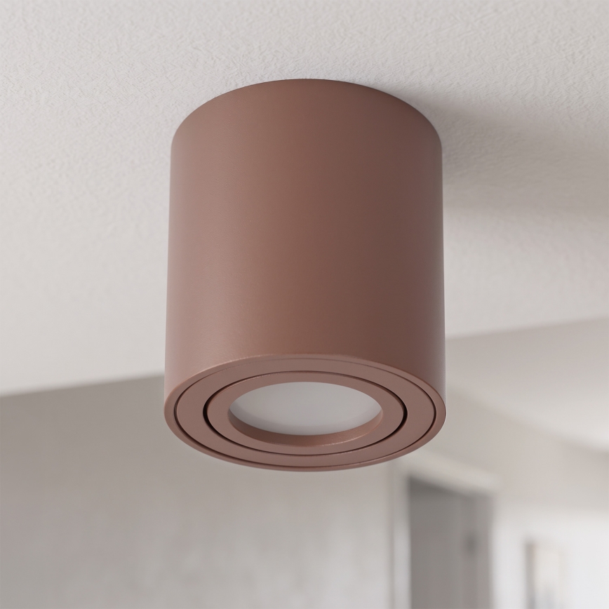 BRILAGI - Точково осветително тяло MIA 1xGU10/30W/230V 84x80 mm кафяво
