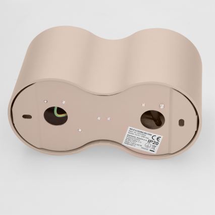 BRILAGI - Точково осветително тяло MIA DOUBLE 2xGU10/30W/230V бежово