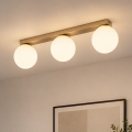 Brilagi - Точково осветително тяло MILO 3xE27/60W/230V бежово/златно