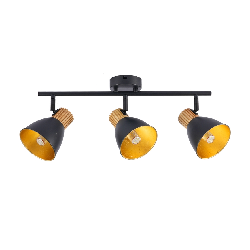 Brilagi - Точково осветително тяло ODENSE 3xE14/10W/230V дърво/черно