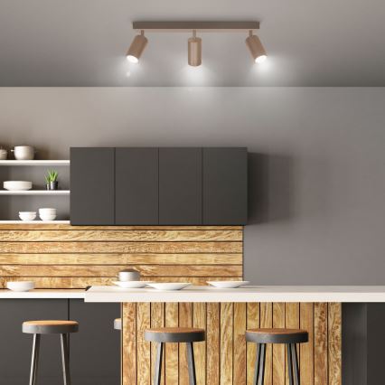 Brilagi - Точково осветително тяло SELE 3xGU10/30W/230V бежово