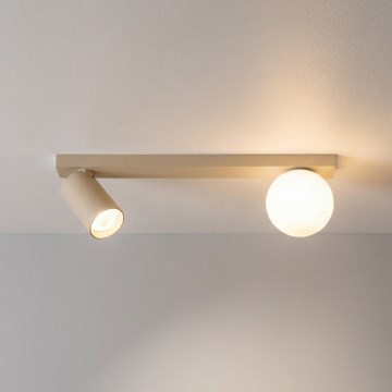 Brilagi - Точково осветително тяло SELE BALL 1xGU10/30W/230V + 1xG9/10W бежово