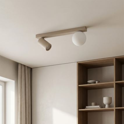 Brilagi - Точково осветително тяло SELE BALL 1xGU10/30W/230V + 1xG9/10W бежово