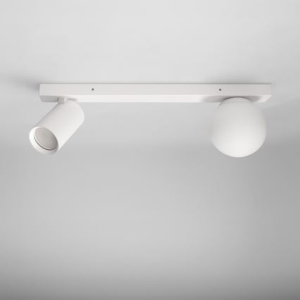 Brilagi - Точково осветително тяло SELE BALL 1xGU10/30W/230V + 1xG9/10W бяло