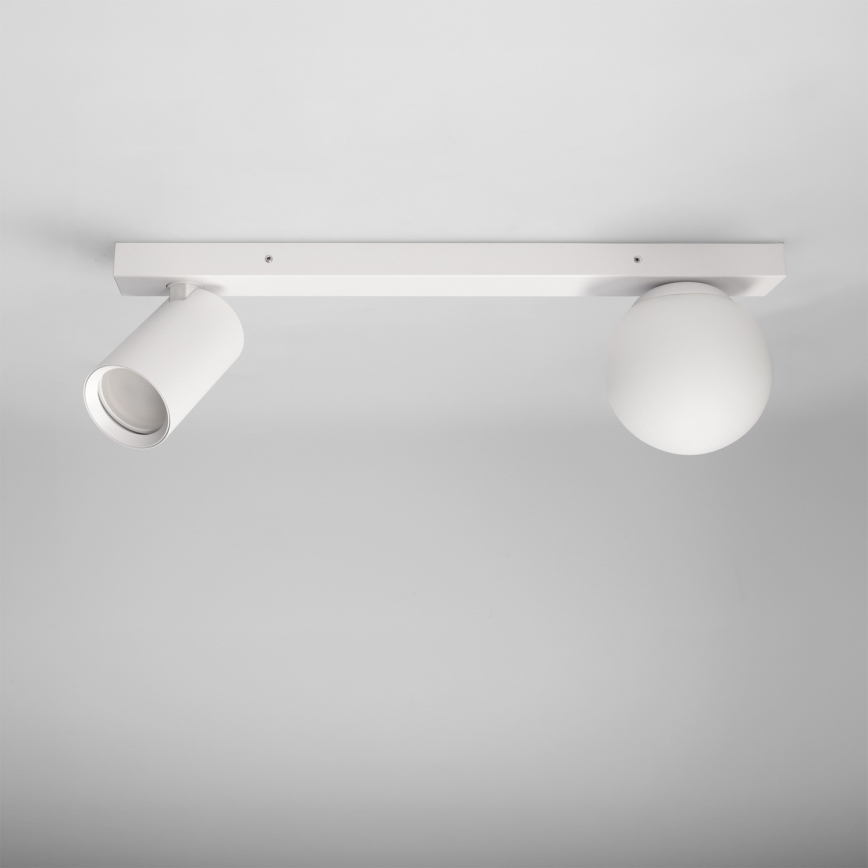 Brilagi - Точково осветително тяло SELE BALL 1xGU10/30W/230V + 1xG9/10W бяло