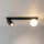 Brilagi - Точково осветително тяло SELE BALL 1xGU10/30W/230V + 1xG9/10W черно