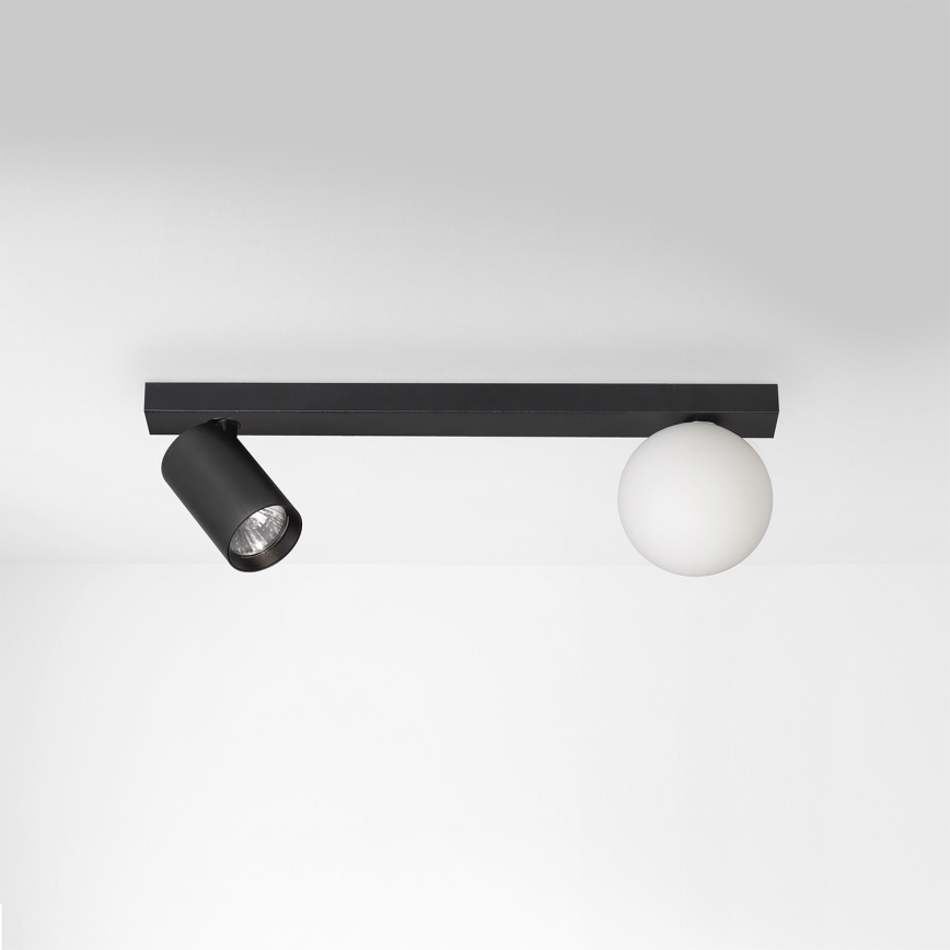 Brilagi - Точково осветително тяло SELE BALL 1xGU10/30W/230V + 1xG9/10W черно