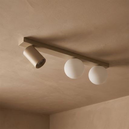 Brilagi - Точково осветително тяло SELE BALL 1xGU10/30W/230V + 2xG9/10W бежово