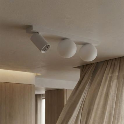 Brilagi - Точково осветително тяло SELE BALL 1xGU10/30W/230V + 2xG9/10W бяло
