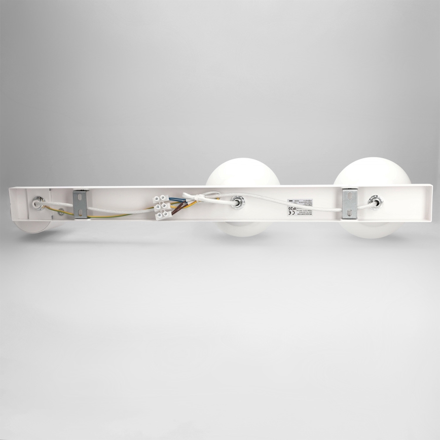 Brilagi - Точково осветително тяло SELE BALL 1xGU10/30W/230V + 2xG9/10W бяло