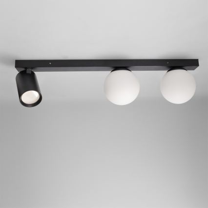 Brilagi - Точково осветително тяло SELE BALL 1xGU10/30W/230V + 2xG9/10W черно