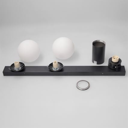 Brilagi - Точково осветително тяло SELE BALL 1xGU10/30W/230V + 2xG9/10W черно