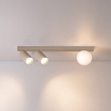 Brilagi - Точково осветително тяло SELE BALL 2xGU10/30W/230V + 1xG9/10W бежово