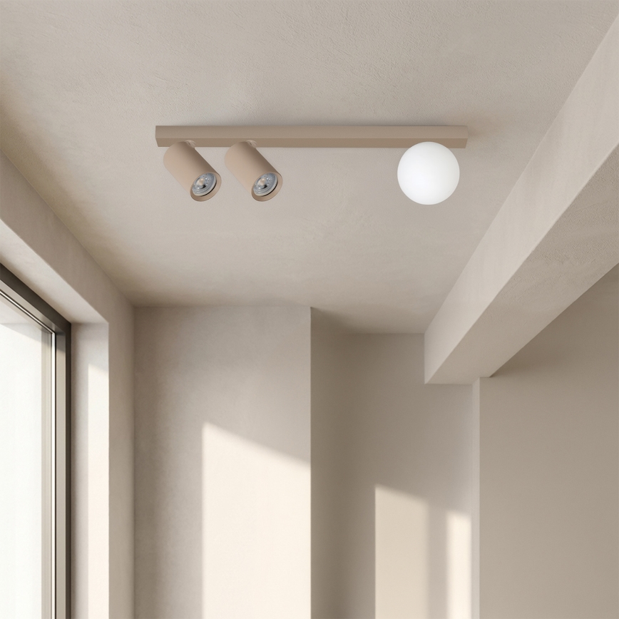 Brilagi - Точково осветително тяло SELE BALL 2xGU10/30W/230V + 1xG9/10W бежово