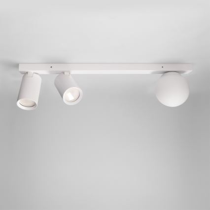 Brilagi - Точково осветително тяло SELE BALL 2xGU10/30W/230V + 1xG9/10W бяло