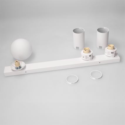Brilagi - Точково осветително тяло SELE BALL 2xGU10/30W/230V + 1xG9/10W бяло