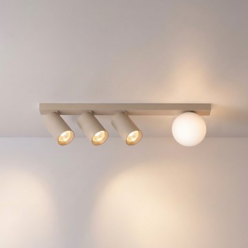 Brilagi - Точково осветително тяло SELE BALL 3xGU10/30W/230V + 1xG9/10W бежово