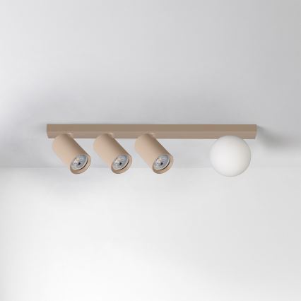 Brilagi - Точково осветително тяло SELE BALL 3xGU10/30W/230V + 1xG9/10W бежово