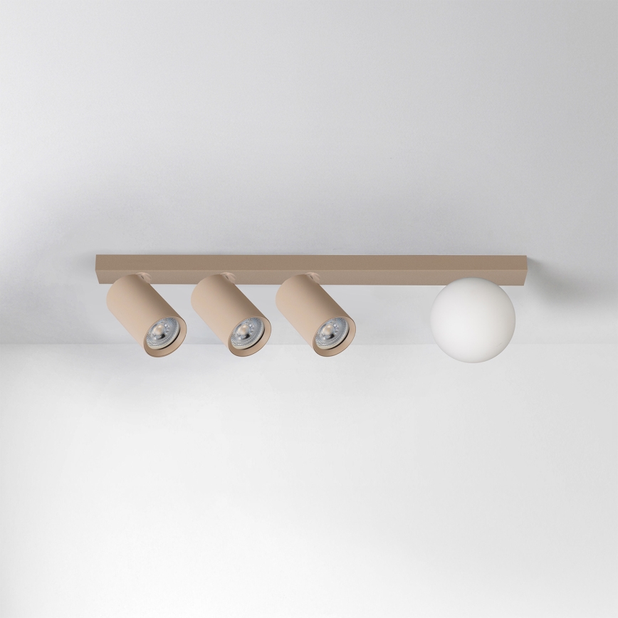 Brilagi - Точково осветително тяло SELE BALL 3xGU10/30W/230V + 1xG9/10W бежово