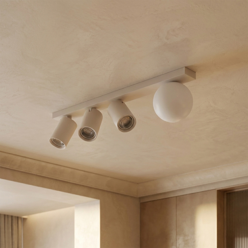 Brilagi - Точково осветително тяло SELE BALL 3xGU10/30W/230V + 1xG9/10W бежово