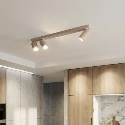 Brilagi - Точково осветително тяло SELE LONG 3xGU10/30W/230V бежово