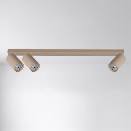 Brilagi - Точково осветително тяло SELE LONG 3xGU10/30W/230V бежово