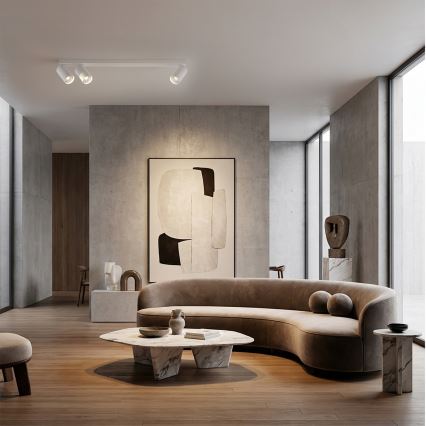 Brilagi - Точково осветително тяло SELE LONG 3xGU10/30W/230V бяло