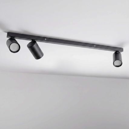 BRILAGI - Точково осветително тяло SELE LONG 3xGU10/30W/230V черно