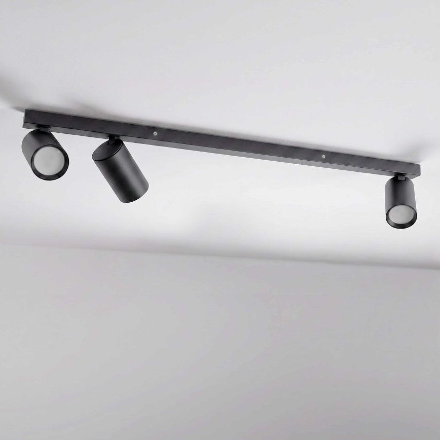 BRILAGI - Точково осветително тяло SELE LONG 3xGU10/30W/230V черно