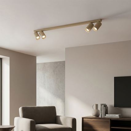 Brilagi - Точково осветително тяло SELE LONG 4xGU10/30W/230V бежово