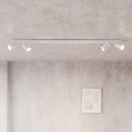BRILAGI - Точково осветително тяло SELE LONG 4xGU10/30W/230V бяло