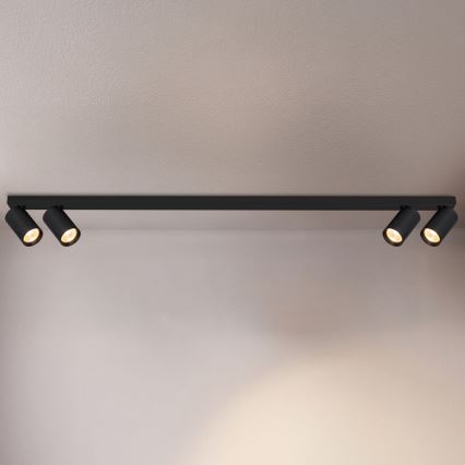 Brilagi - Точково осветително тяло SELE LONG 4xGU10/30W/230V черно